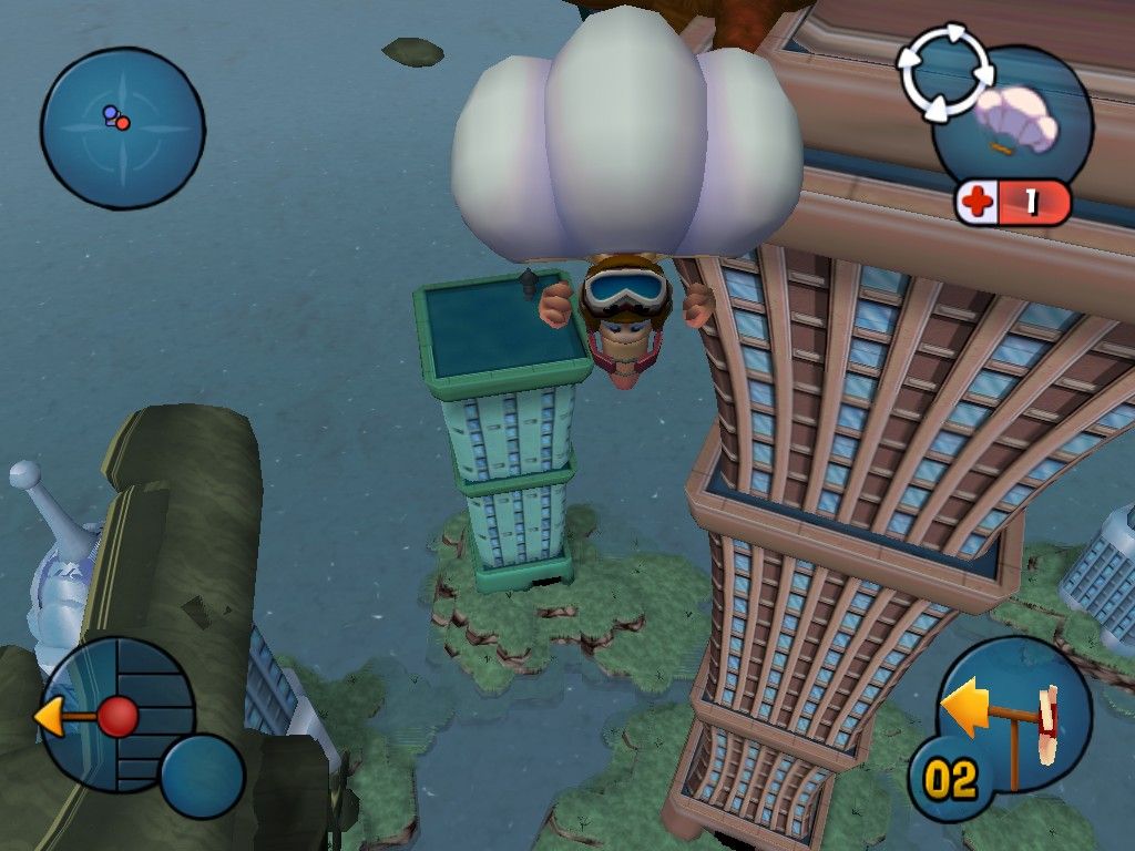 Worms 3D screenshot 2 for Xbox